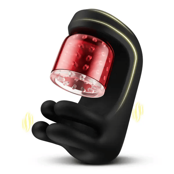 Evolus Finger 2.0 Penis Vibrators – 9 Vibration 9 Pinch & 9 Rotation Glans Trainer
