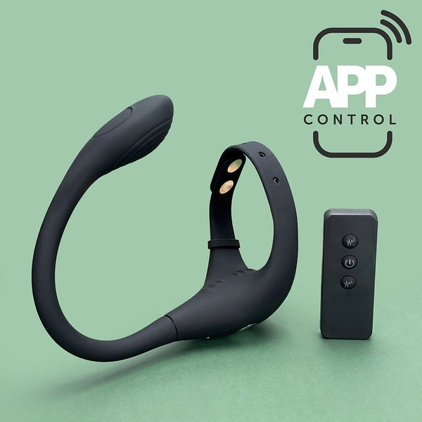 Connection P-spot Prostate massager with cock ring