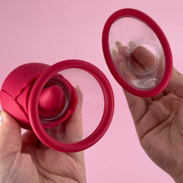 Rose tongue pump Rose sucking vibrator